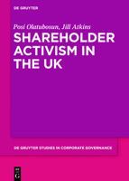 Shareholder Activism in the UK 3110646579 Book Cover