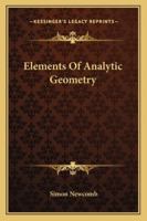 Elements of Analytic Geometry 1430495480 Book Cover