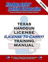 Texas Handgun License (License to Carry) Training Manual 1974624269 Book Cover