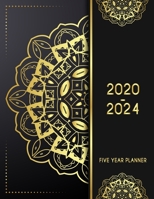 5 Year Planner 2020 - 2024: Delightful 5 Year Planner Calendar Book 2020-2024 Size 8.5 x 11 Inch, 60 Months Calendar, 5 Year Appointment Calendar, Business Planners, Agenda Schedule Organizer Logbook 1702170209 Book Cover