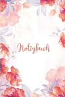 Notizbuch: DIN A5 Liniert 120 Seiten Reise Journal Organizer Schreibheft Planer Tagebuch Notizheft Notiz-Block Diary Heft Bullet Journal Weihnachten Blumen Pflanzen Wasserfarben Aquarell Klatschmohn M 1660689163 Book Cover