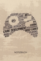 NOTIZBUCH A5 Dotted: Spieleentwickler Notizheft GEPUNKTET 120 Seiten - Game Design Notizblock Game Dev Skizzenbuch - Game Design Geschenk f�r Game Designer Entwickler Programmierer 1710281421 Book Cover