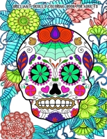 Brilliant Skulls Coloring Book for Adults: Hand-Drawn Images Exclusively Designed, Día de Los Muertos & Day of the Dead B088VXM3LX Book Cover