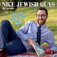 2021 Nice Jewish Guys Wall Calendar 1523510005 Book Cover