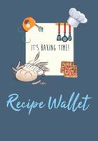 Recipe Wallet: Baking 1082248010 Book Cover