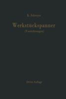 Werkstuckspanner: 3642490646 Book Cover