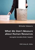 What We Don't Measure about Human Resources 383643718X Book Cover