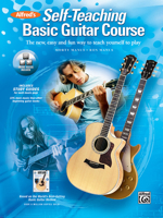 Alfred's Self-Teaching Basic Guitar Course: The new, easy and fun way to teach yourself to play, Book & CD 0739081020 Book Cover