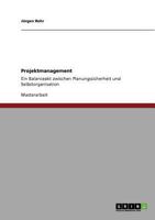 Projektmanagement: Die Beziehung zwischen Selbstorganisation und Planungssicherheit: Ein Balanceakt zwischen Planungssicherheit und Selbstorganisation 3640779576 Book Cover