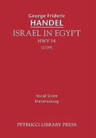 Israel in Egypt in Full Score 0769245137 Book Cover