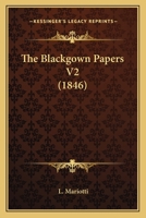 The Blackgown Papers V2 1104480638 Book Cover