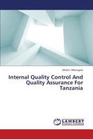 Internal Quality Control and Quality Assurance for Tanzania 3659330310 Book Cover