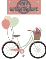 BIKE COLORING BOOK: FOR TODDLERS AND KIDS - 8.5 * 11 inch 21.59*29.94 cm 64 pages, Matte Cover Design B0932G8JKJ Book Cover