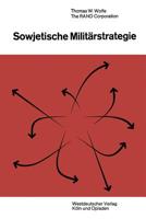 Sowjetische Militarstrategie 3322980014 Book Cover
