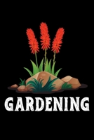 Gardening: Funny Gardening Notebook graph paper 120 pages 6x9 perfect as diary a gift for gardener or veg lover 1700568205 Book Cover