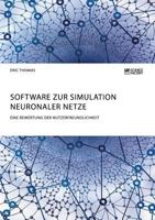Software zur Simulation Neuronaler Netze. Eine Bewertung der Nutzerfreundlichkeit 3956873718 Book Cover