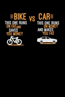 Bike VS Car: 6x9 Bicycle - grid - squared paper - notebook - notes 1676158278 Book Cover