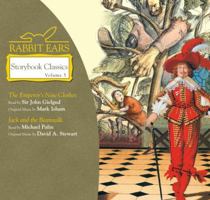 Rabbit Ears Storybook Classics: Volume Five: Emperor's New Clothes, Jack and the Beanstalk 0739347888 Book Cover