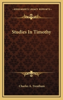 Studies in Timothy B0007EPDJM Book Cover