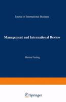 Management and International Review: Strategic Issues in International Human Resource Management 3409114750 Book Cover