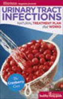 Urinary Tract Infections: Natural Treatment Plan That Works: The Cranberry Cure 1935297287 Book Cover