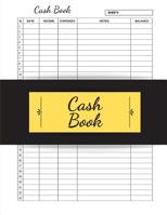 Cash Book: Cash Journal Entry Log Book Ledger Income Expense 1097551369 Book Cover