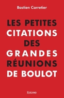 Les Petites Citations des grandes réunions de boulot (French Edition) 2414167467 Book Cover