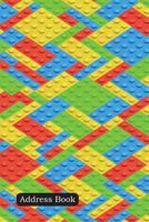 Address Book: Include Alphabetical Index with Plastic Building Blocks, 3D Bricks Cover 1794237488 Book Cover