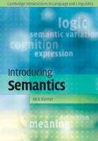Introducing Semantics 0521617413 Book Cover