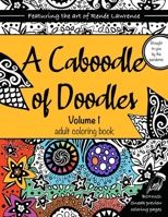 A Caboodle of Doodles, Volume 1: An adult coloring book featuring original doodles, patterns, floral designs and symmetry explorations B08DSX3JCJ Book Cover