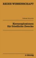Kernexplosionen Fur Friedliche Zwecke 3528068310 Book Cover