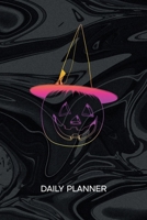 Daily Planner Weekly Calendar: Kids Organizer Undated - Blank 52 Weeks Monday to Sunday -120 Pages- Halloween Night Notebook Journal Pumpkin Witch - Jack o Lantern To-Do List for Witch & Ghost Kids 1674863993 Book Cover