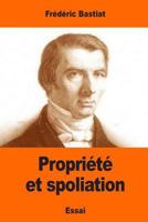 Propriete Et Spoliation 1544882327 Book Cover