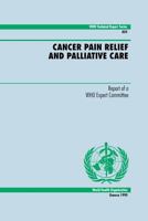 Cancer Pain Relief 924120804X Book Cover