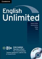 English Unlimited Intermediate A and B Teacher's Pack (Teacher's Book with DVD-ROM) 1107633656 Book Cover