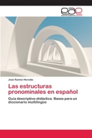 Las estructuras pronominales en español 3659061492 Book Cover