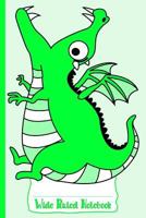 Green Hungry Dragon Wide Ruled Notebook 1790788749 Book Cover