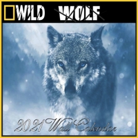 Wolf Calendar 2021: Wolf calendar 2021 "8.5x8.5" Inch 16 Months JAN 2021 TO APR 2022 finished and Glossy B08RCSZPNH Book Cover
