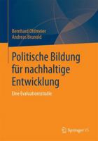 Politische Bildung Fur Nachhaltige Entwicklung: Eine Evaluationsstudie 365802853X Book Cover