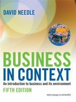 Business in Context 1861529929 Book Cover