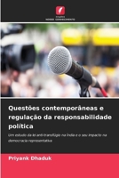 Questões contemporâneas e regulação da responsabilidade política (Portuguese Edition) 6630025288 Book Cover