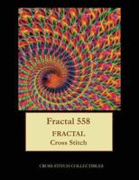 Fractal 558: Fractal Cross Stitch Pattern 1547198265 Book Cover