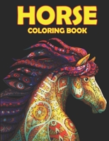 Horse Coloring Book: A Beautiful Horse Coloring Book for Your Kids B0924121BS Book Cover