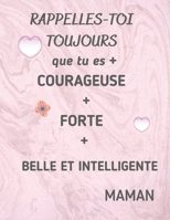 Citations Motivantes: JE T’AIME MA FILLE CHERIE: Un message positif, utile et l’est encore plus pendant le confinement – tu es plus courageuse, plus ... que tu ne le pense. Maman B089CWS96L Book Cover