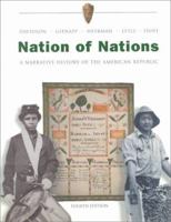Nation of Nations: A Concise Narrative of the American Republic 0070157995 Book Cover