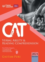 CAT 2021 : Verbal Ability & Reading Comprehension 9390820375 Book Cover