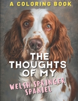 The Reflections of My Welsh Springer Spaniel: A Coloring Book 1708496688 Book Cover