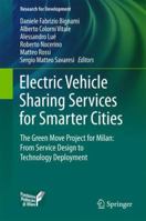 Electric Vehicle Sharing Services for Smarter Cities 3319619632 Book Cover