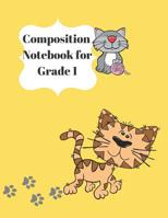 Composition Notebook for Grade 1: Practice Papers for Elementary and Preschool Children 1074025342 Book Cover