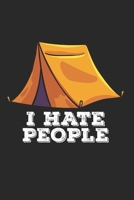 Camping Notizbuch: Camping Zelten Wandern Notizbuch f�r Liebhaber / Notizheft / Notizblock A5 (6x9in) Dotted Notebook / Punkteraster / 120 gepunktete Seiten 1671432568 Book Cover